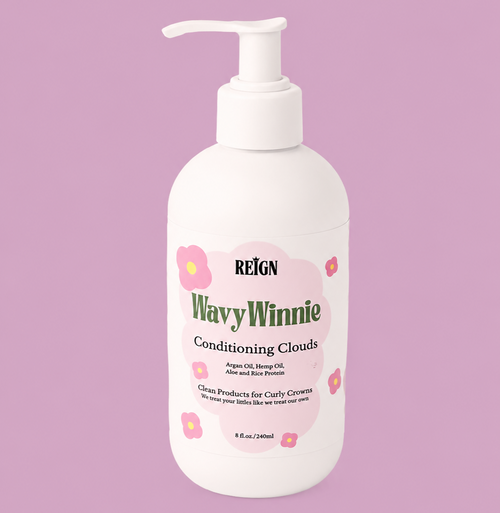 REIGN Conditioning Clouds sulfate free conditioner for kids with curly and wavy hair